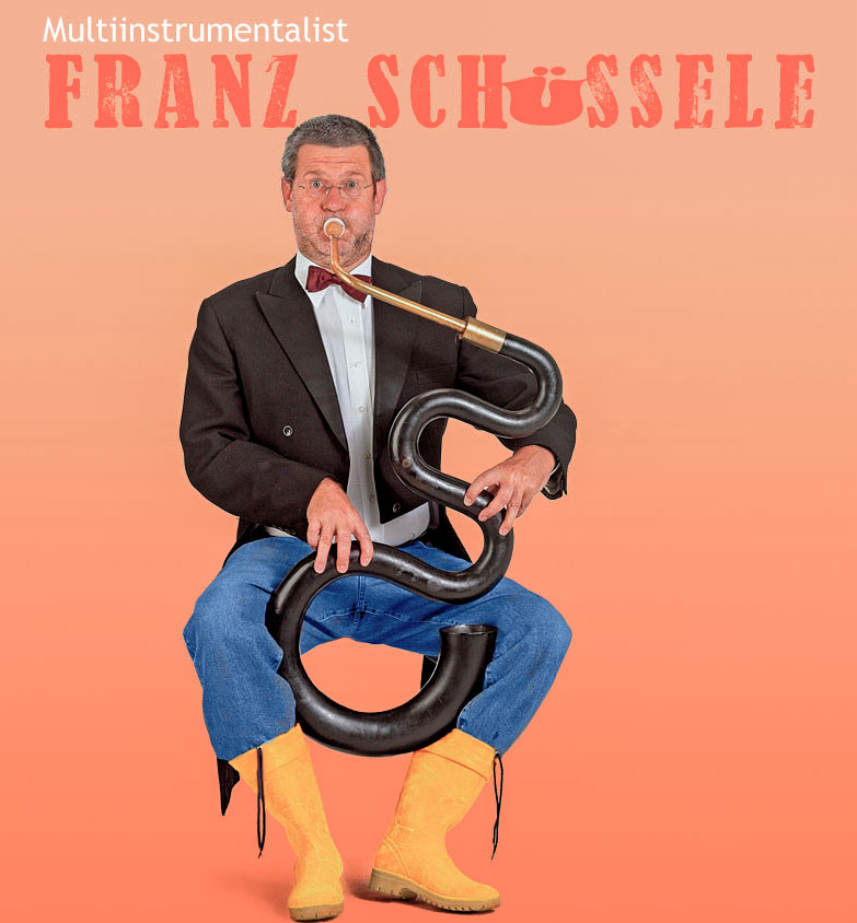 Multiinstrumentalist<br> Franz Schüssele